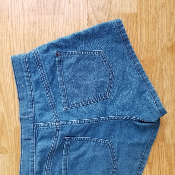 Garage high waisted denim retro roller short - Picture 8 of 10